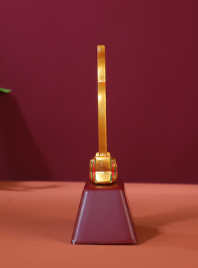 藏式文殊智慧剑彩绘摆件