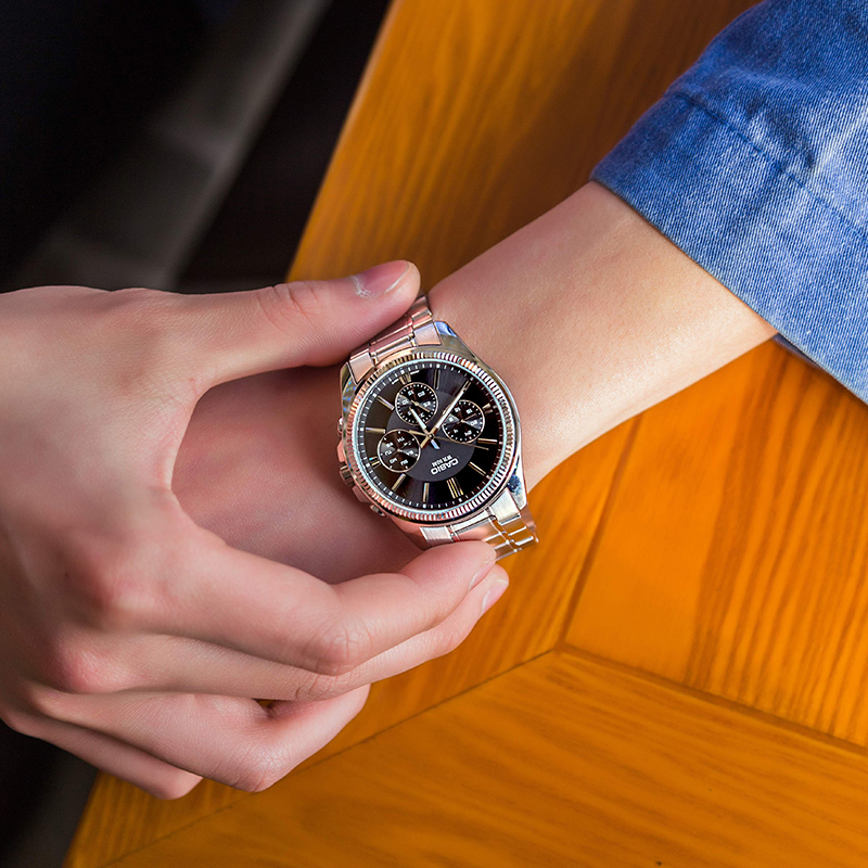 卡西欧时尚手表男士黑暗之心海洋之心商务男性防水运动石英手表 卡西欧时尚手表男士黑暗之心海洋之心商务男性防水运动石英手表