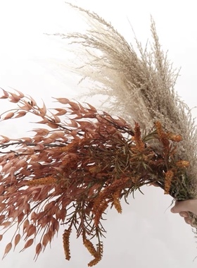 现代轻奢仿真花干花花瓶花器插花家居客厅植物绿植样板间室内装饰