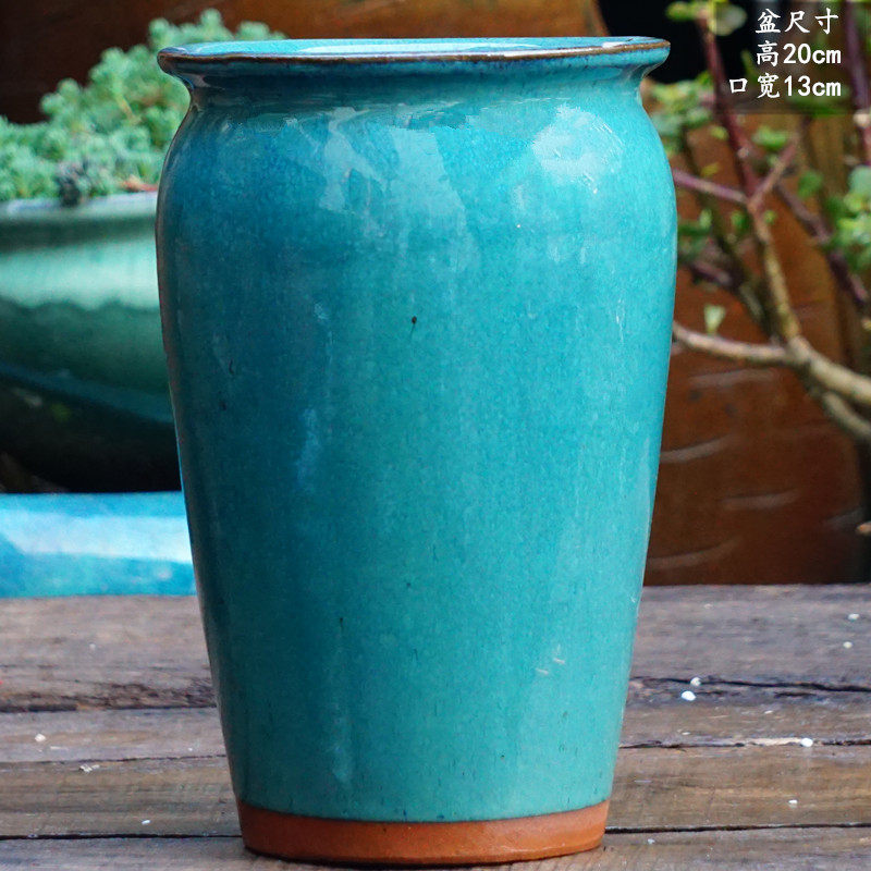 手工粗陶复古多肉盆花卉绿植盆多肉老桩盆透气紫砂陶罐法师植物盆,淘宝优惠券,粉丝福利购,淘宝优惠卷