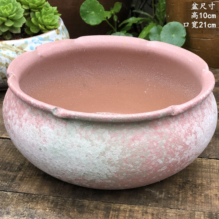 手工粗陶大口径多肉花盆组盆拼盘陶罐多肉盆绿植物花卉透气紫砂花,淘宝优惠券,粉丝福利购,淘宝优惠卷