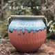 Flower pot large diameter ceramic succulents old pile pot