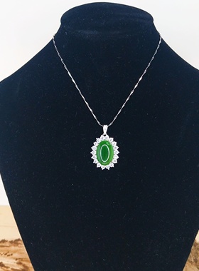 2026新品吊坠轻奢风格碧玉吊坠爆款