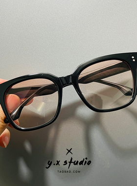 王嘉尔同款墨镜落日腮红眼镜