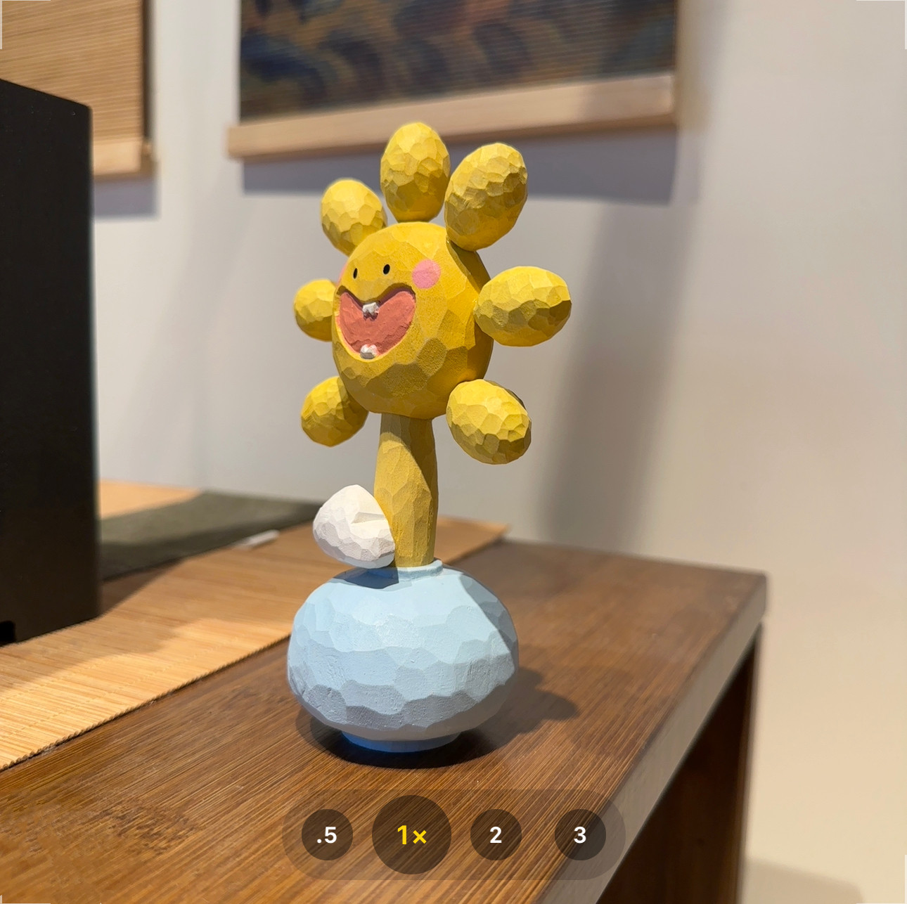 太阳花手工木雕摆件可爱治愈系创意办公室桌面装饰品送人礼物,淘宝优惠券,粉丝福利购,淘宝优惠卷