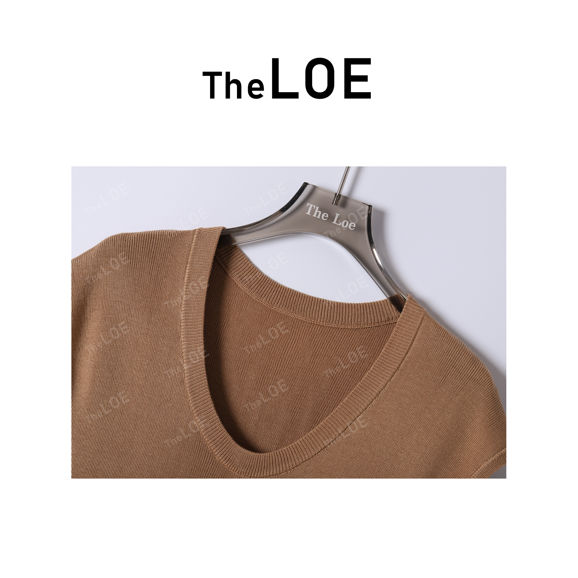TheLOE/【精简三醋小衫】莱赛尔纯色简约显瘦针织无袖#LE-24016ZZ - 图2