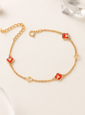 【杏运手链】轻奢简约流行时尚高级感显白日常百搭气质约会女友