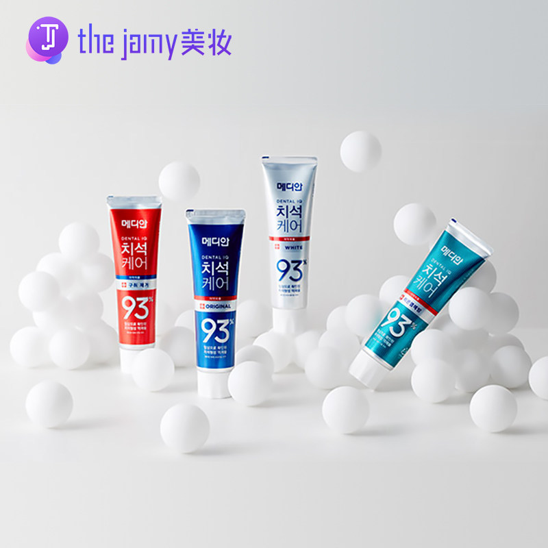 韩国爱茉莉麦迪安/美迪安93%牙膏 thejamy美妆海外牙膏