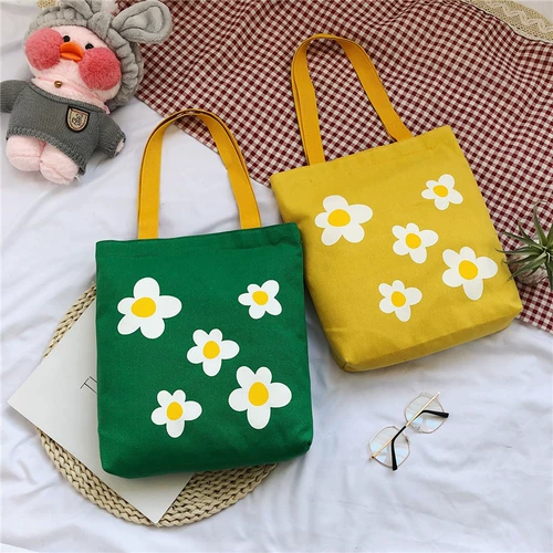 Свежая сумка на одно плечо, милая сумка через плечо в форме цветка, в цветочек