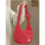 Вместительная и большая модная нейлоновая водонепроницаемая сумка на одно плечо для отдыха