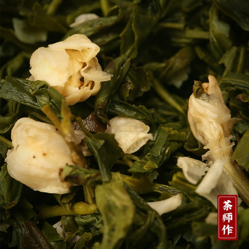 【精美大袋装】茉莉花茶新茶浓香型耐泡龙珠绿茶茶叶散装500克茶-图2