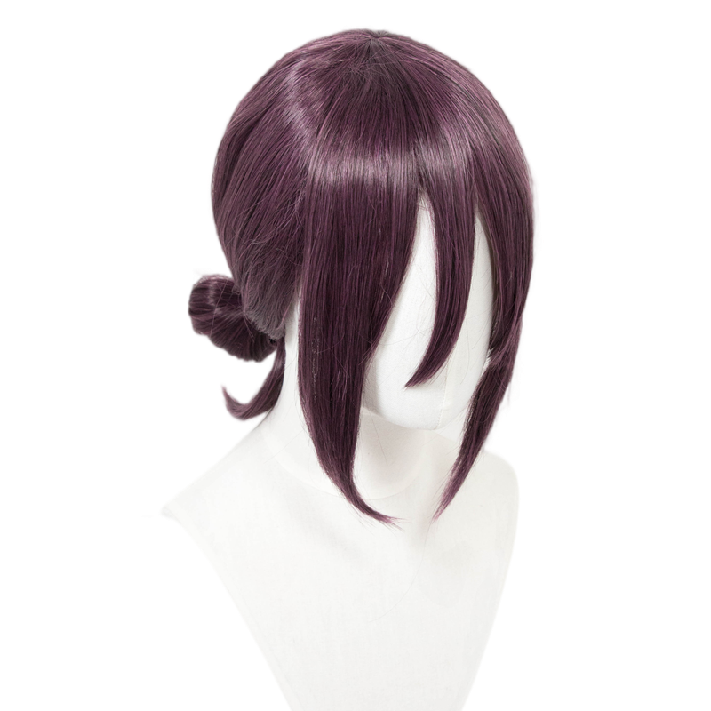 ND家】蕾塞 电锯人 角色款COS假发  紫色小辫子 - 图3