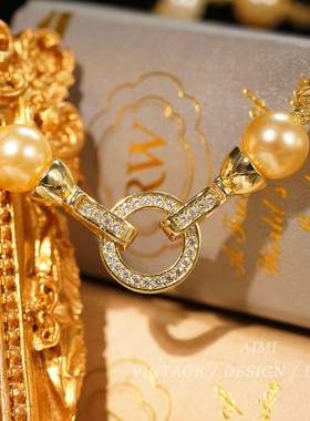 珍珠串珠项链气质百搭毛衣链