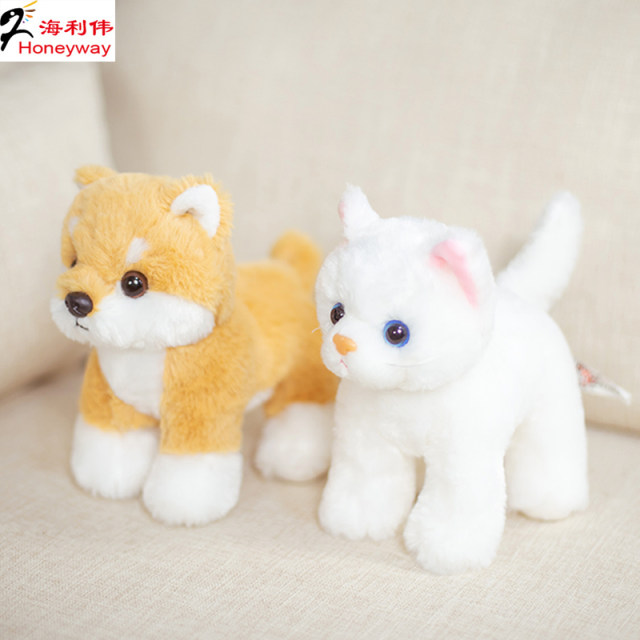 Simulation cat soft and cute doll
