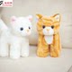 Hailiwei cat doll plush toy kitten