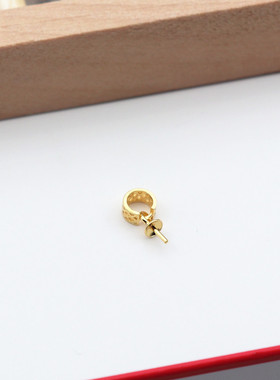 S925纯银精工珠盘瓜子扣