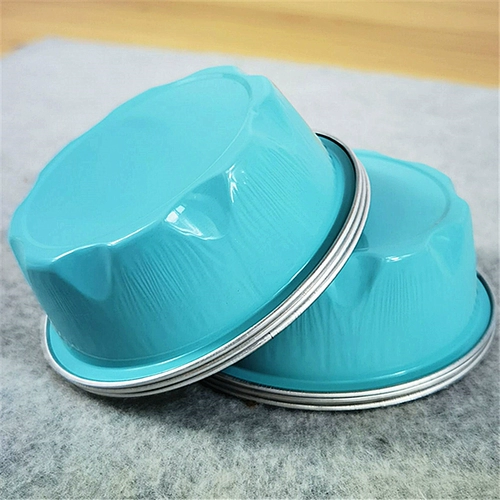 Круглый Xuemei Milelet Puding Cup Opsossable Aluminum Foil Cup Cover Durian Poly Pack Box High -end Mousse
