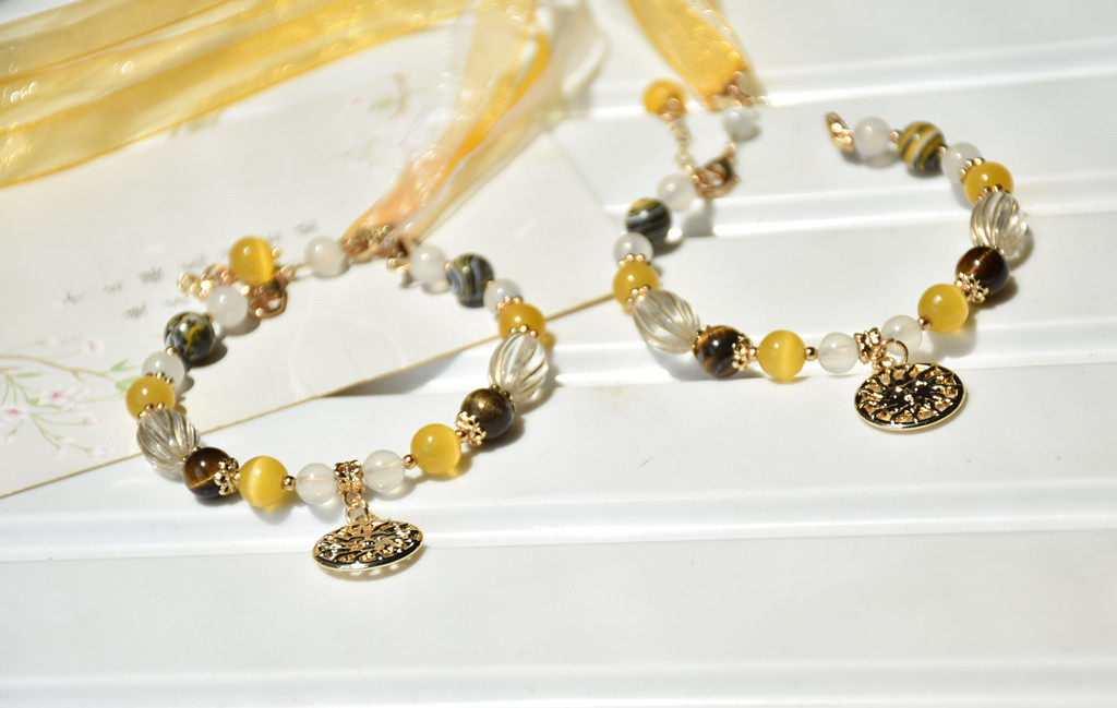 王者荣耀手链原创设计日常王者荣耀镜炽阳神光衍生款周边手环手链手作包邮