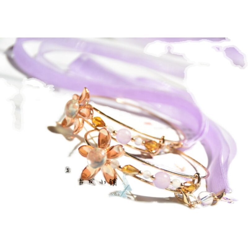 王者荣耀手链原创手作日常cos王者荣耀嫦娥寒月公主衍生款手环手链手镯包邮