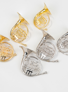 圆号长号次中音萨克斯长笛单簧管模型摆件送朋友生日礼物娃娃BJD