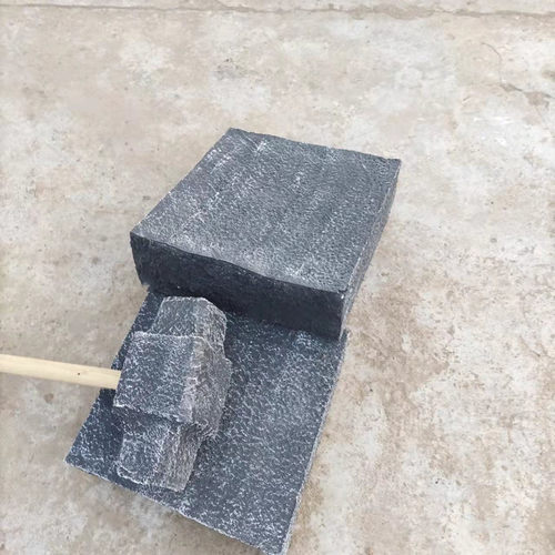 泡沫假石头舞台演出胸口碎大石定制仿真摆件影视道具石板摄影大锤 - 图1