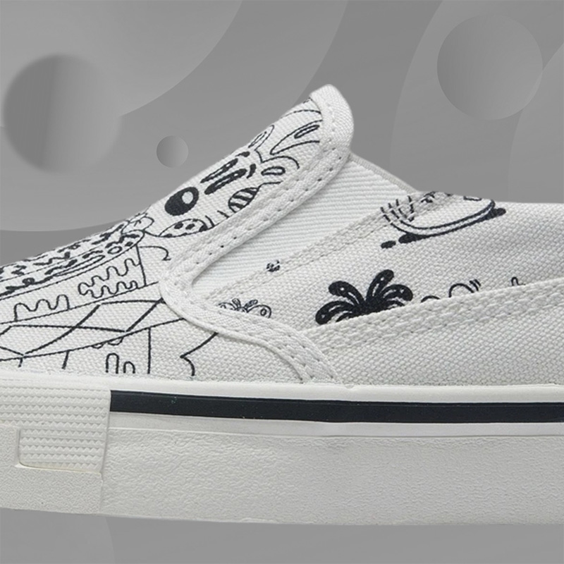 李宁新品LI-NING x Steven Harrington联名女子文化鞋AECR072 - 图2