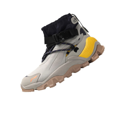 李宁纽约时装周走秀款极光山行男子高帮减震透气休闲鞋AGLP155 - 图3