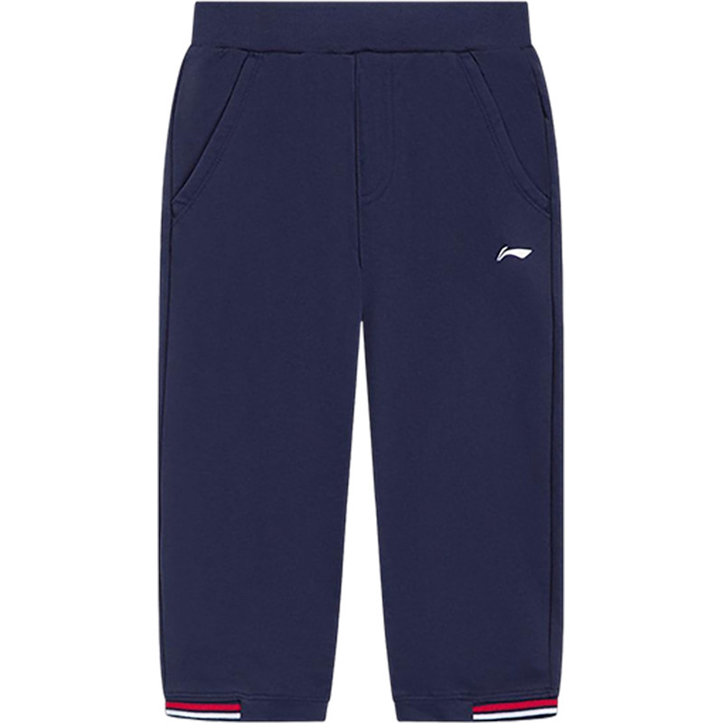 李宁正品运动生活系列男小童宽松透气运动休闲七分卫裤YKQT031-1,淘宝优惠券,粉丝福利购,淘宝优惠卷