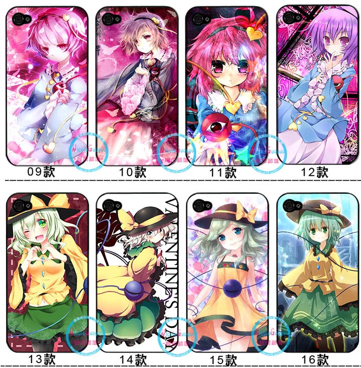 东方Project古明地恋觉适用于苹果14手机壳12pro硅胶套iphone13promax防摔7动漫xsmax钢化玻璃壳15mini磨砂11 - 图2