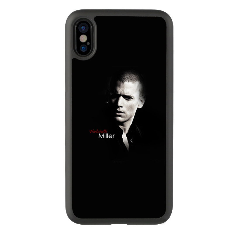 适用于欧美美剧越狱插画iPhone13手机壳15Promax男14保护套玻璃xr