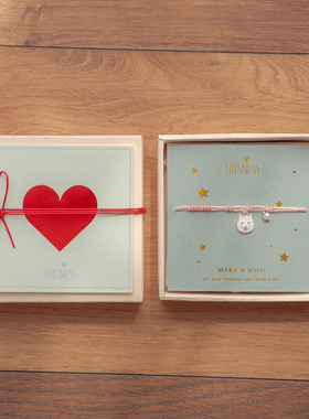 THISNESS纯银萨摩耶手链