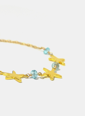 thisness航海日记纯银小海星手链