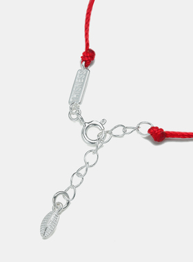 THISNESS纯银红绳手链