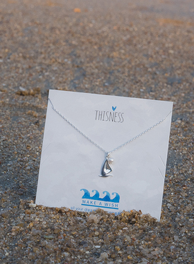 thisness航海日记纯银珍珠项链