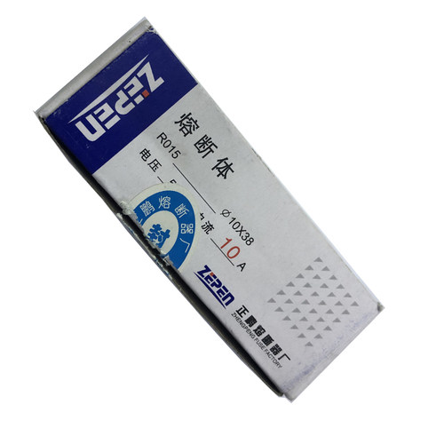 rt18–32熔断器ro15低压rt14保险rt14熔芯陶瓷保险丝10*38 0.5a20 - 图2