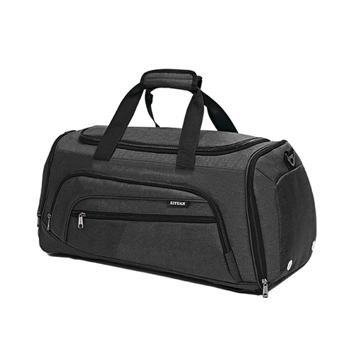 Вместительная и большая сумка для путешествий с разделителями подходит для мужчин и женщин, багажная спортивная барсетка, спортивная сумка, надевается на плечо