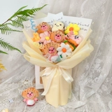 Кукла, клубника для друга, букет, подарок на день рождения