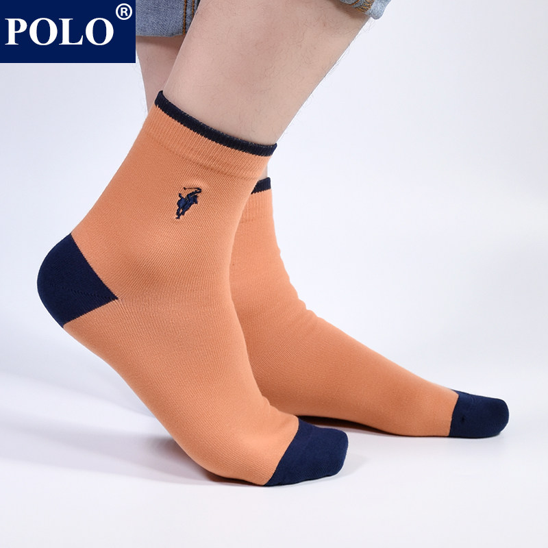 polo男士秋冬季厚款休闲中筒长棉袜 品伦内衣短袜/打底袜/丝袜/美腿袜