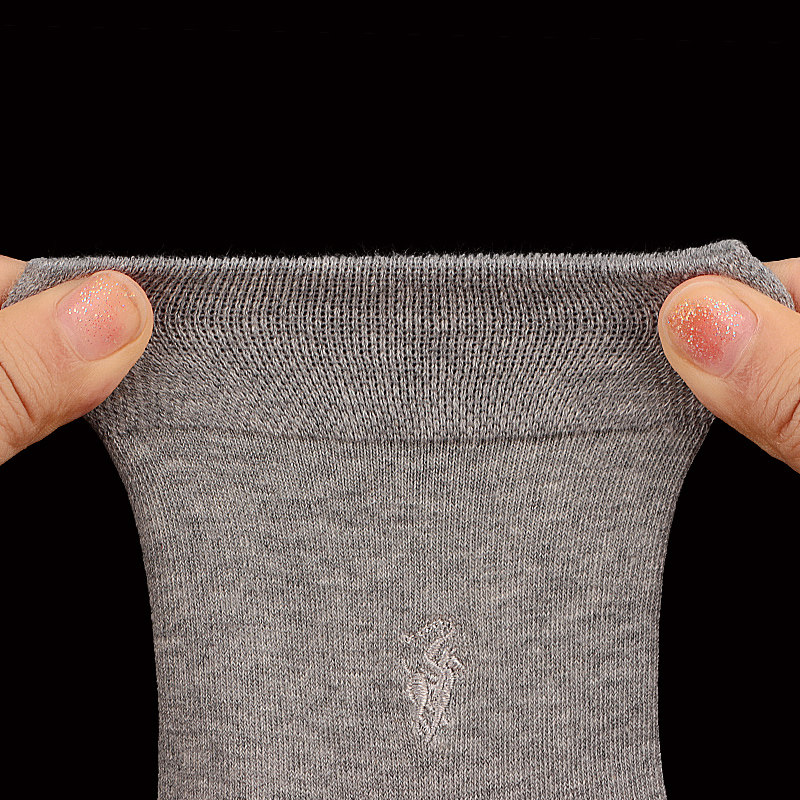 polo夏季男士纯色正装透气中筒袜 品伦内衣短袜/打底袜/丝袜/美腿袜