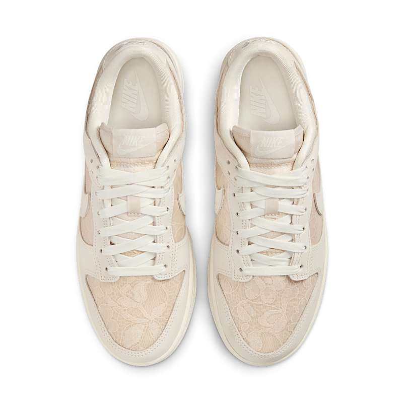 Nike Dunk Low 白粉色 女子 运动休闲舒适百搭低帮板鞋HJ5870-100,淘宝优惠券,粉丝福利购,淘宝优惠卷