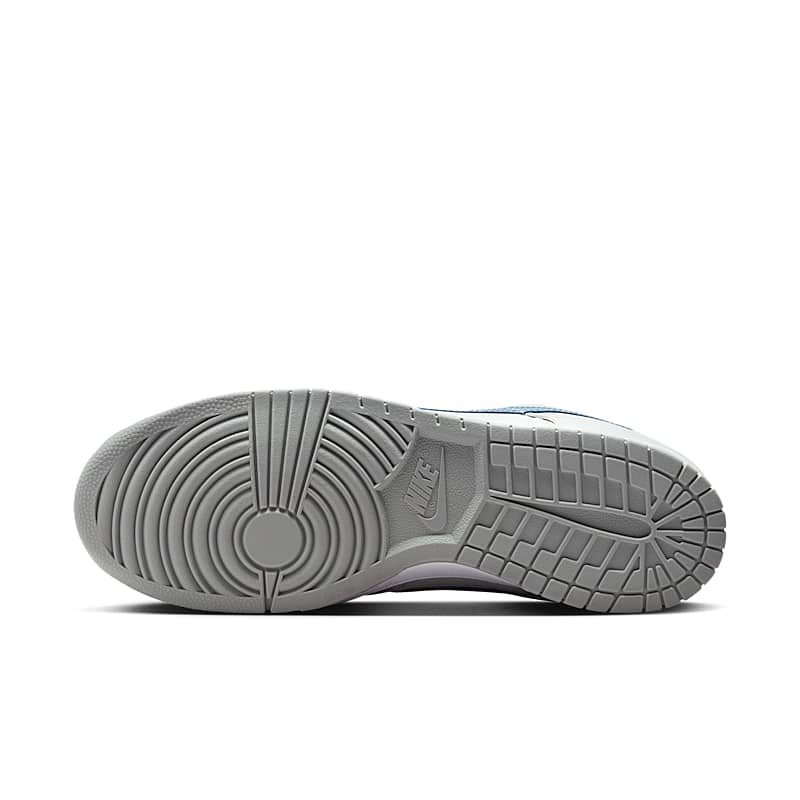 Nike Dunk Low 银蓝色 男款 低帮 休闲潮流板鞋HF0391-001 - 图2
