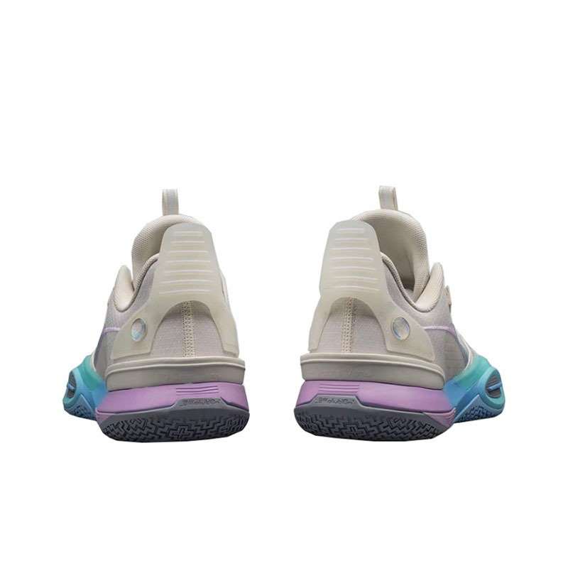 Lining李宁 韦德全城10 棉花糖 珍珠白 低帮休闲篮球鞋ABAS009-1 - 图2