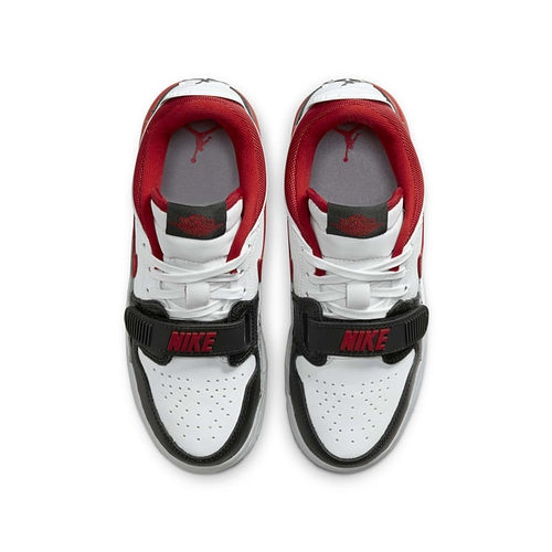 Air Jordan Legacy 312 AJ312 黑白 GS复古中帮篮球鞋 CD9054-160 - 图0