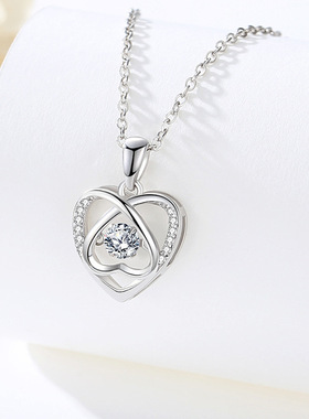 情人节礼物灵动项链项链盛利首饰