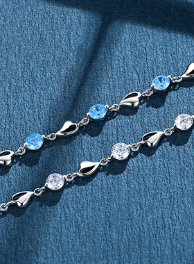 爱心海洋之心手链韩版心形手链