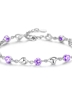 潮流心形轻奢森系手链女韩版简约时尚个性首饰少女礼物