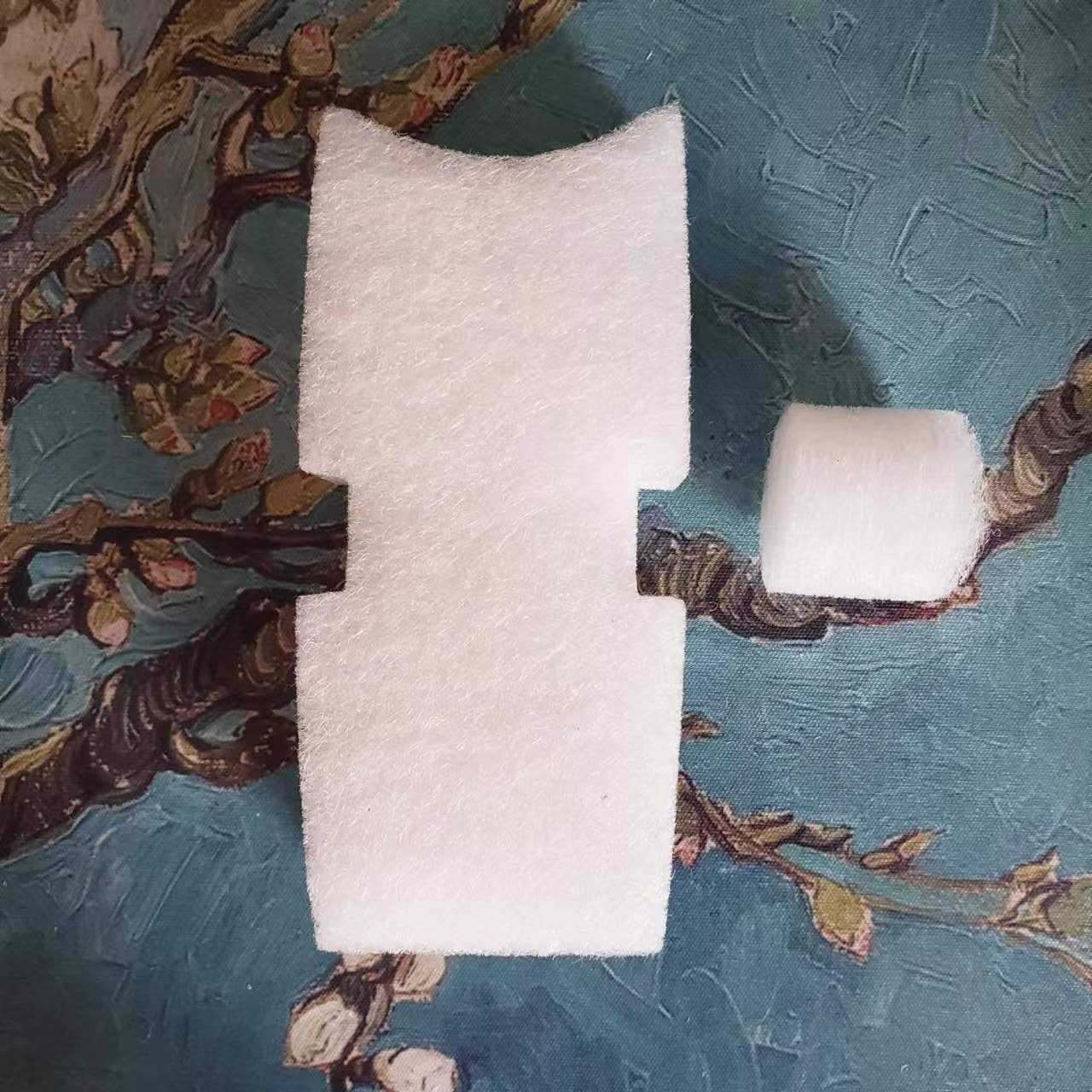 适合森森耀蓝系列鱼缸壁挂过滤器替换棉水族物理生化棉羊绒过滤棉,淘宝优惠券,粉丝福利购,淘宝优惠卷