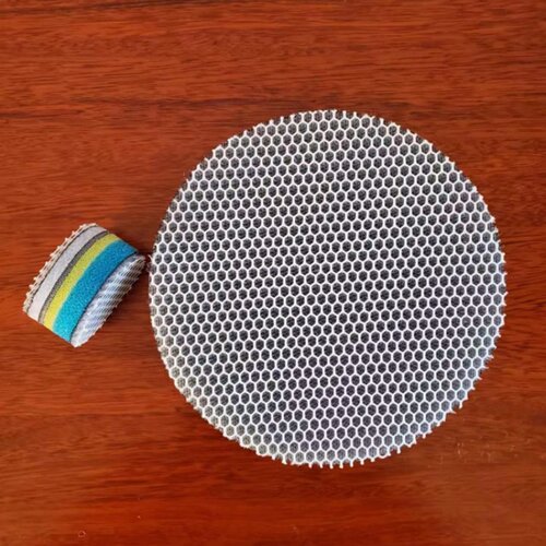 不锈钢前置过滤桶生化棉DIY外置鱼缸水族过滤器圆形过滤棉替换棉 - 图1