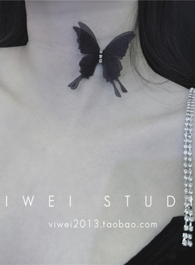 choker度假风透明鱼线隐形项圈