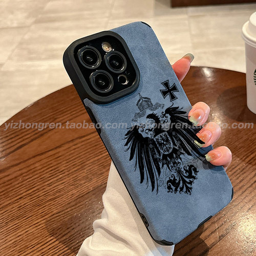 铁十字德意志帝国的普鲁士手机壳适用苹果17promax小米15红米k90华为pura80u荣耀磁吸vivo羊皮oppo一加turbo6 - 图2